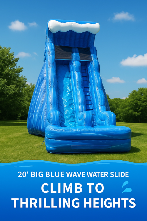 20' Big Blue Wave Slide