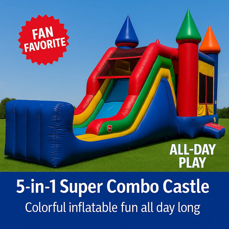 5in1 Super Combo Castle