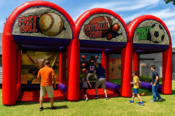 Triple threat sports game