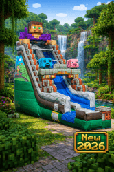 18' Minecraft-Style Dual Lane